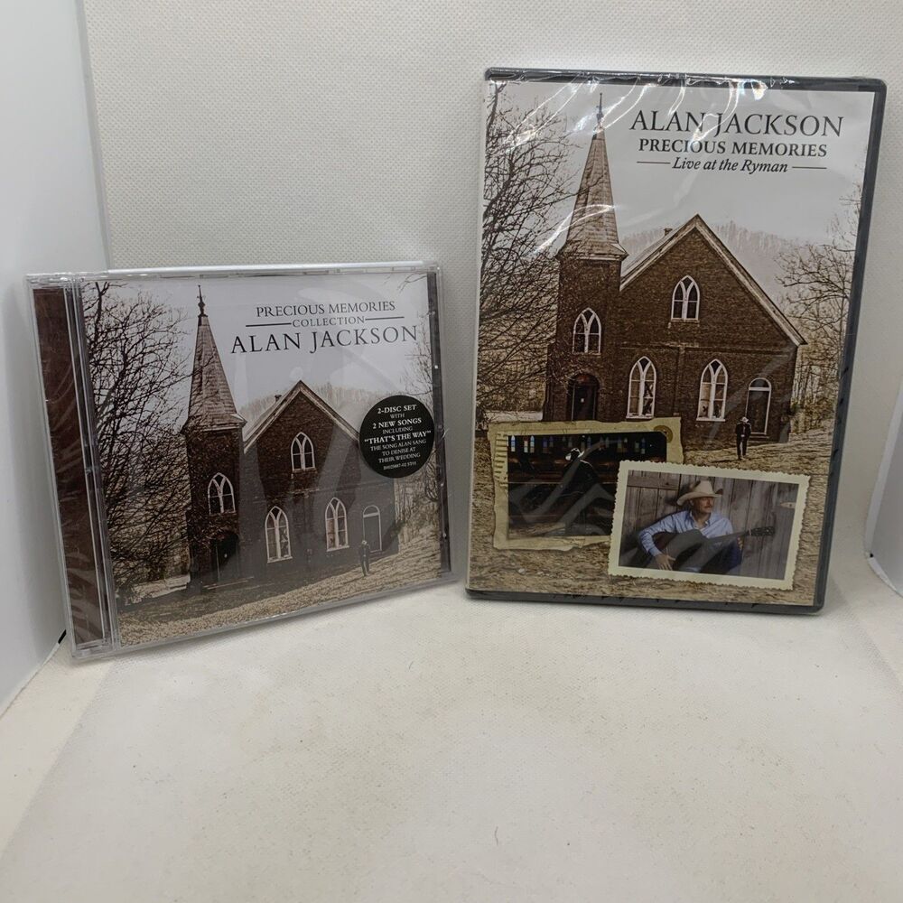 Precious Memories Collection [2 CD] - Audio CD & DVD By Alan Jackson - Sealed